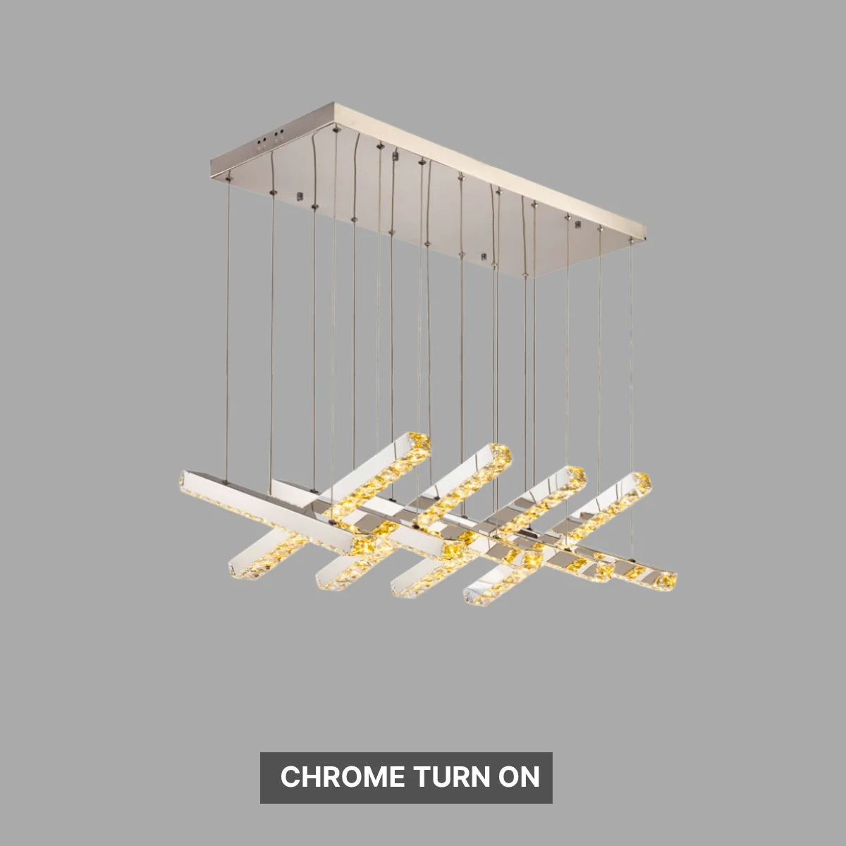 Crux Modern Crystal Pendant Light