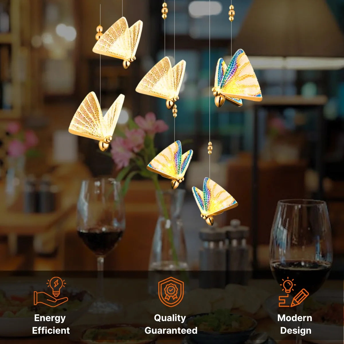 Butterfly Pendant Light