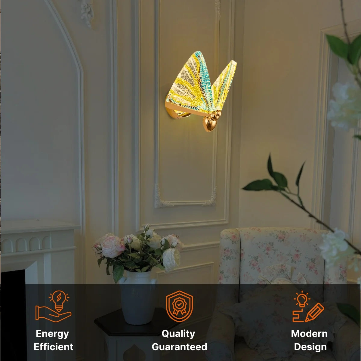 Butterfly Sconce