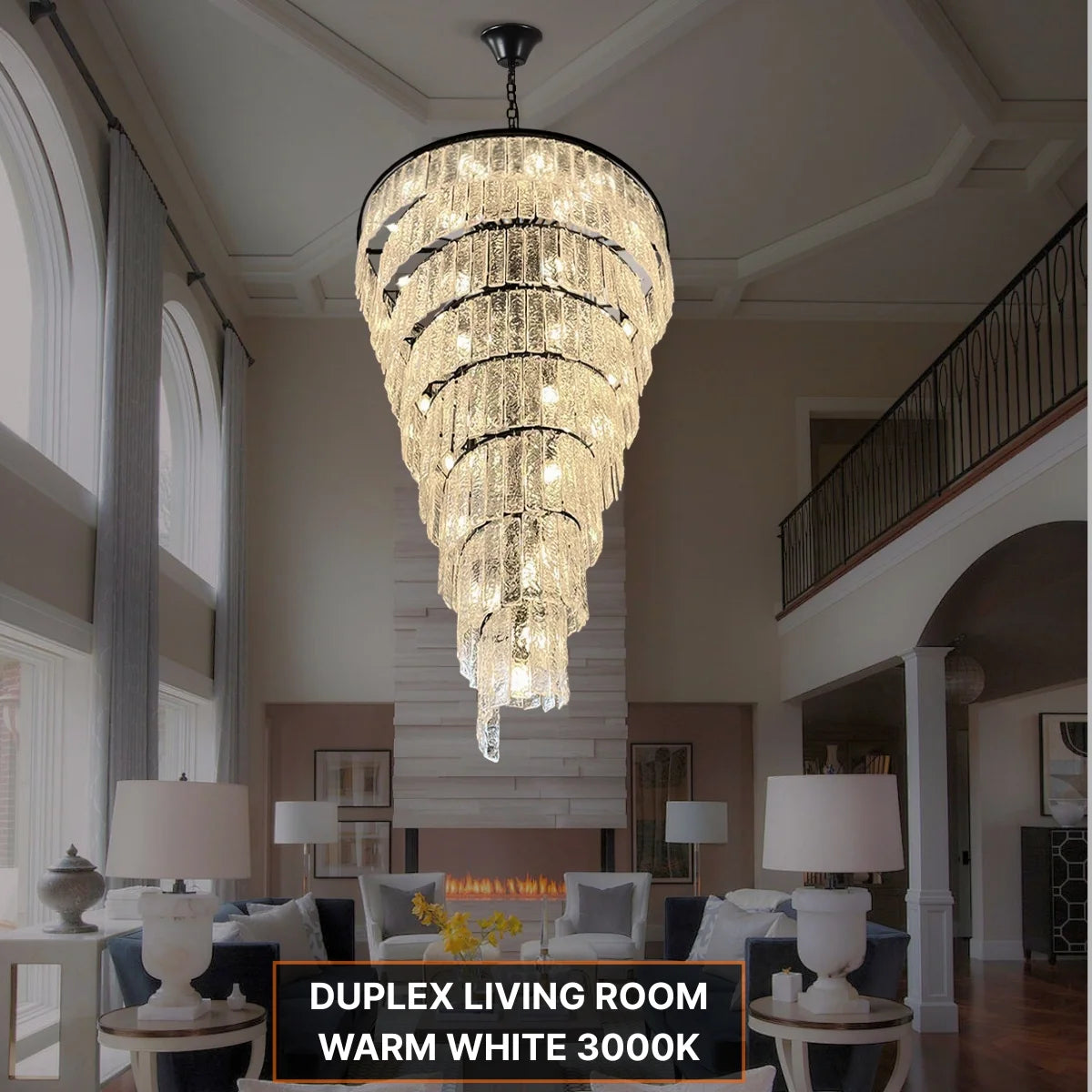 Aqua Black Glass Pendant Light