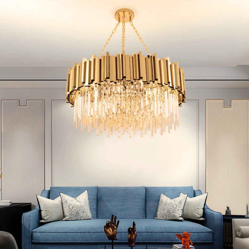 Modern living room chandelier