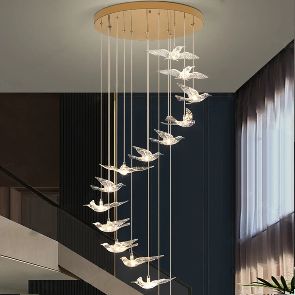 Bird Chandelier