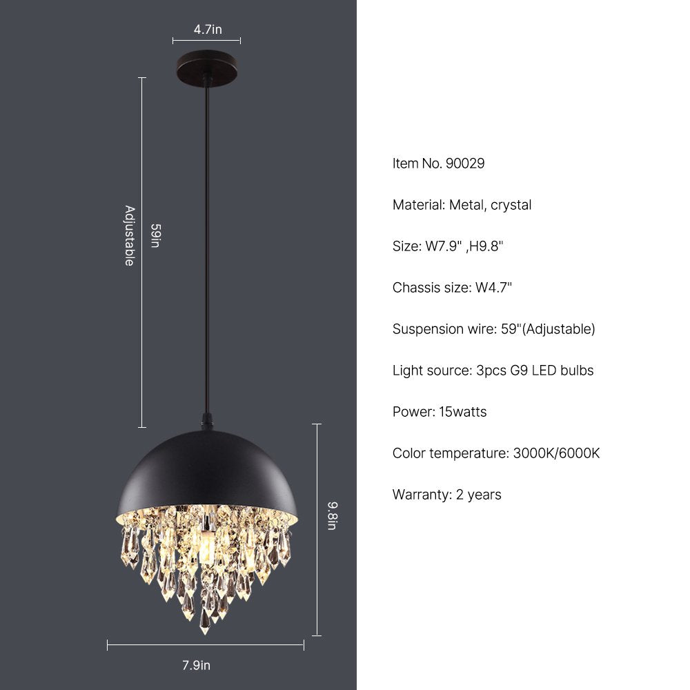 Black Hanging Pendant Lights