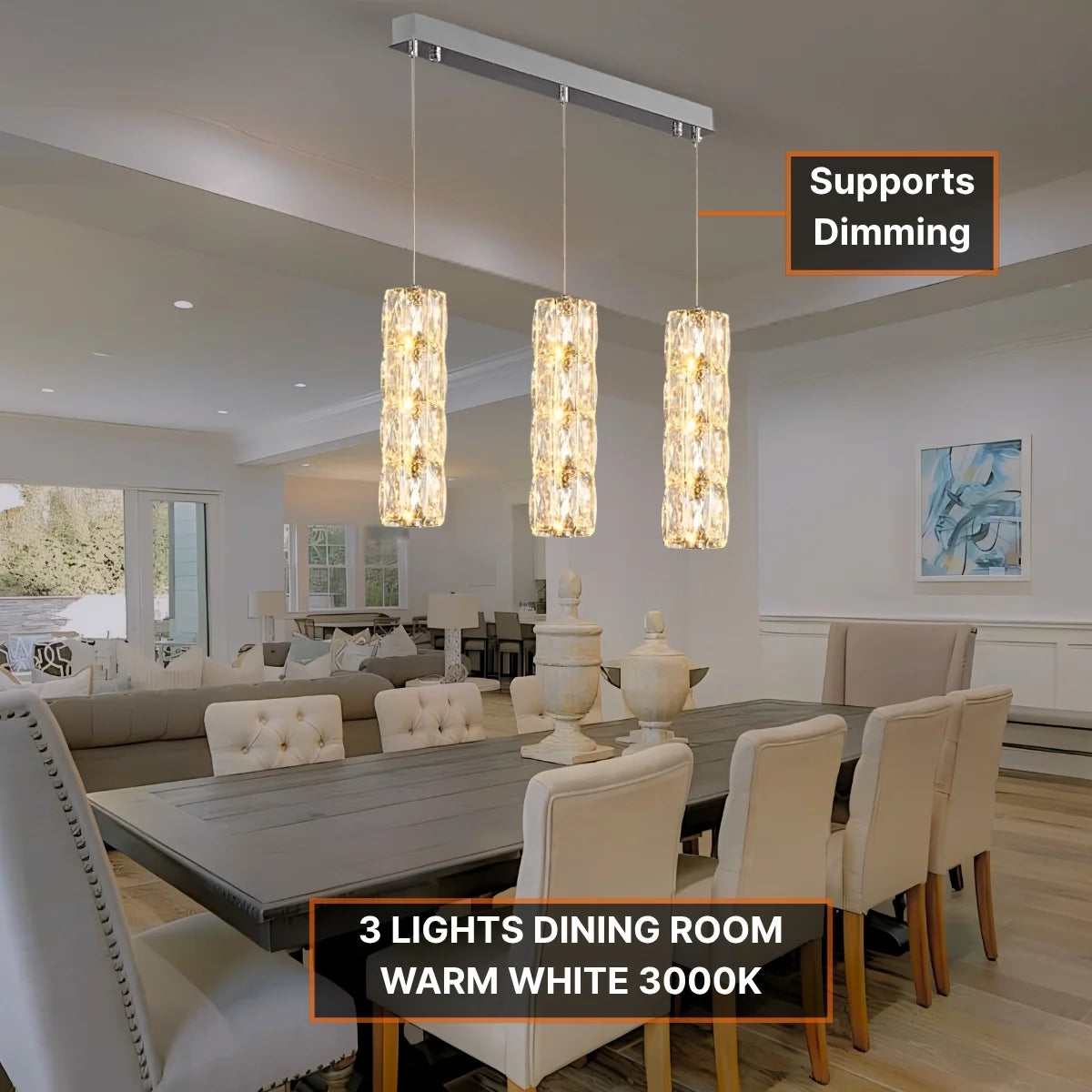 Bottle Crystal Pendant Lights