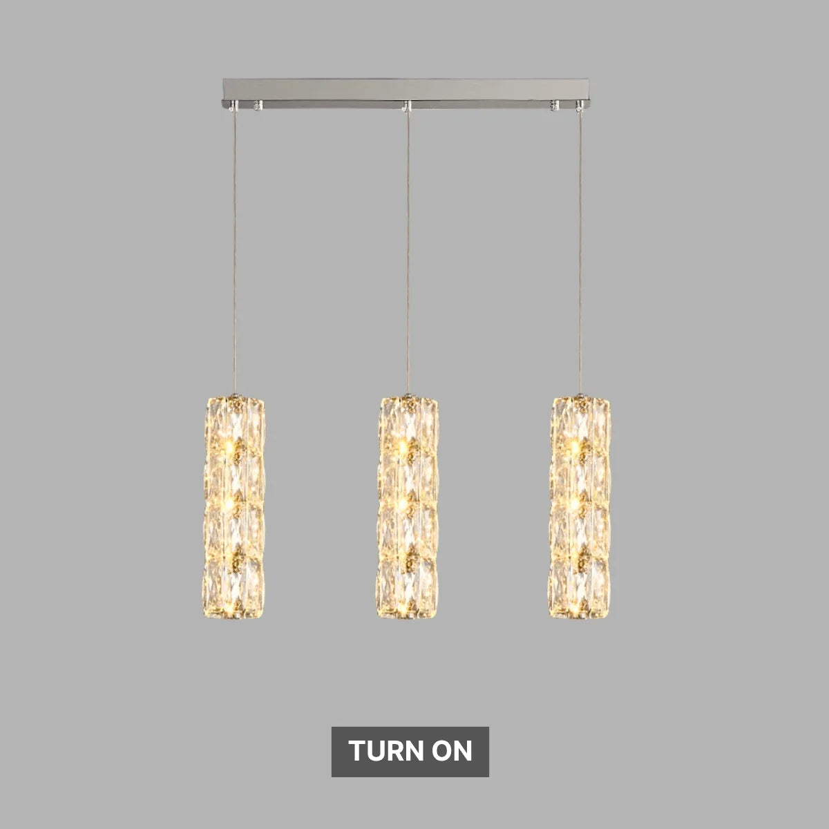 crystal light pendants