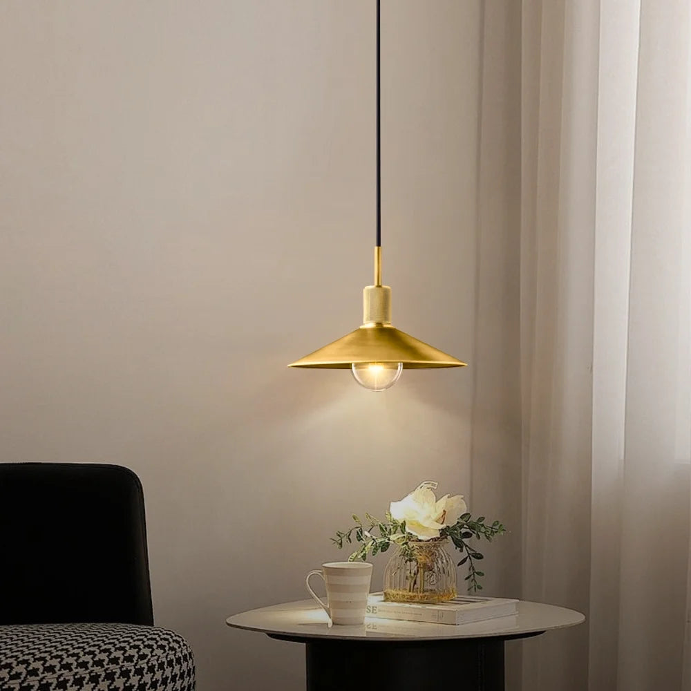 Brassa Black and Gold Pendant Light