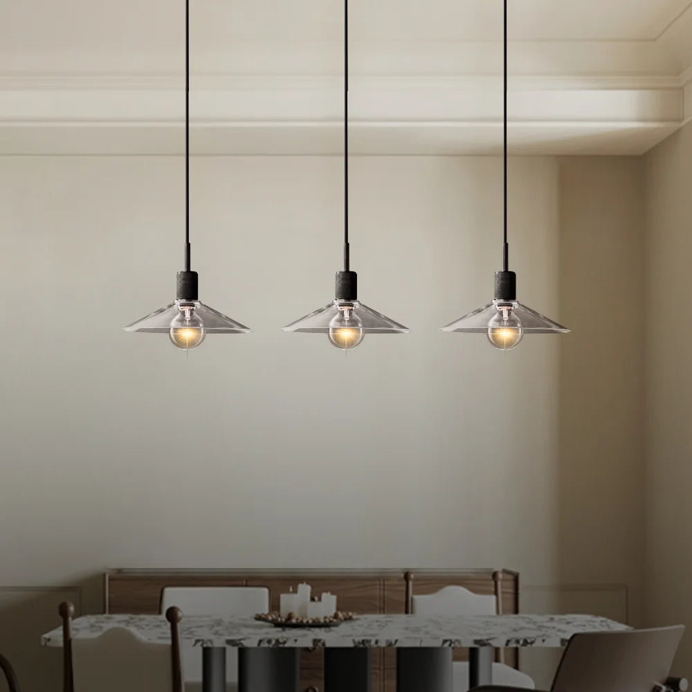 black and gold pendant lights for kitchen island