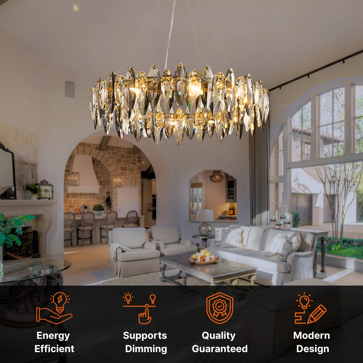 Chandelier Living Room