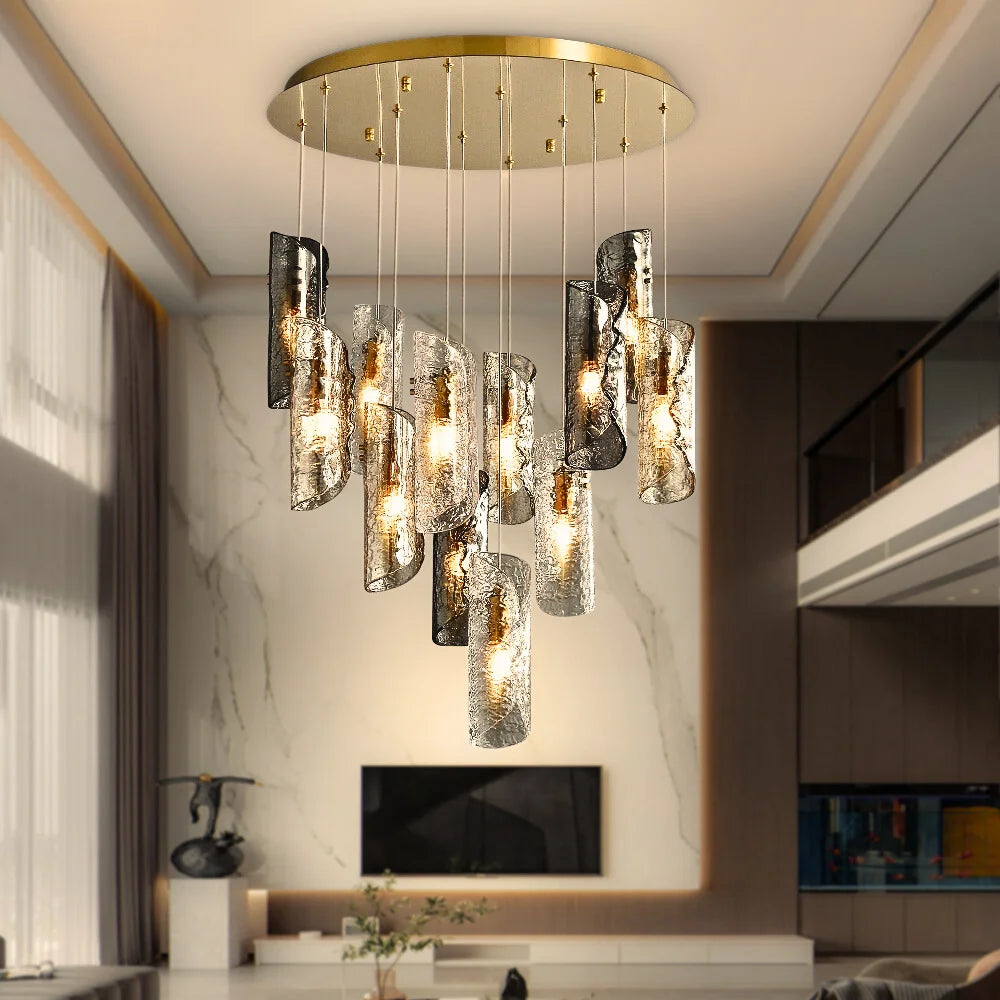 Chandelier glass shades