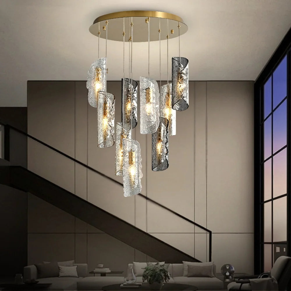 Chandelier glass shades