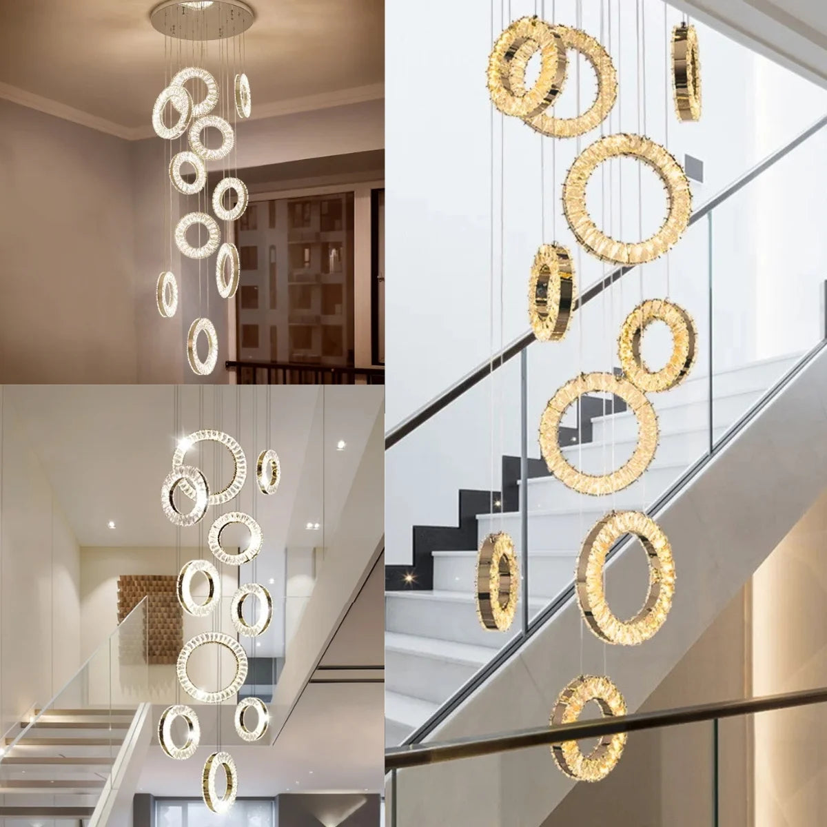 foyer chandelier modern