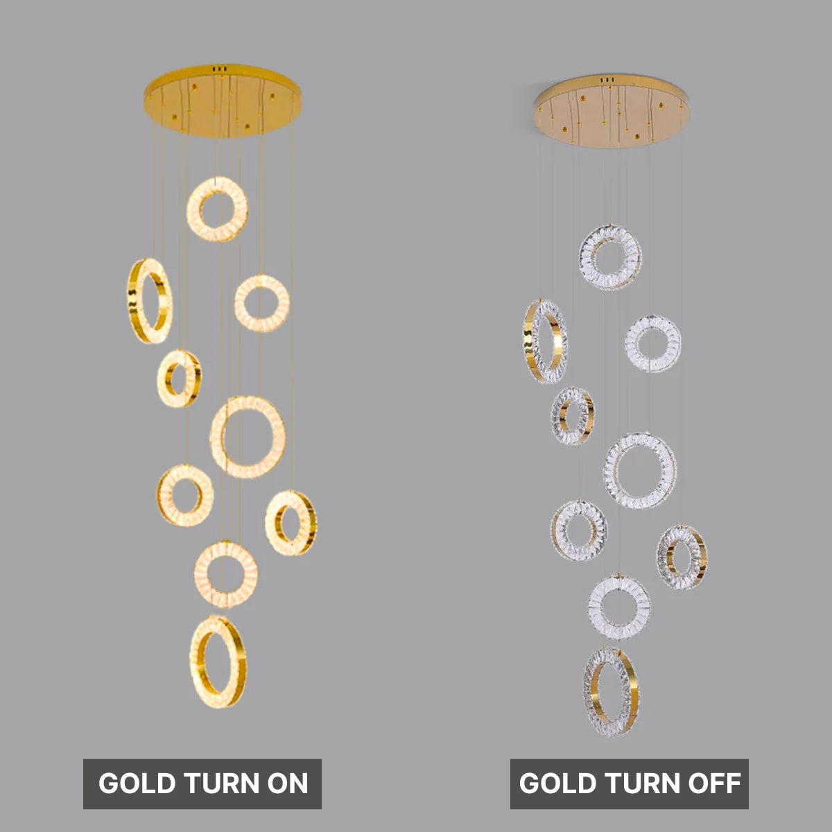 foyer chandelier modern
