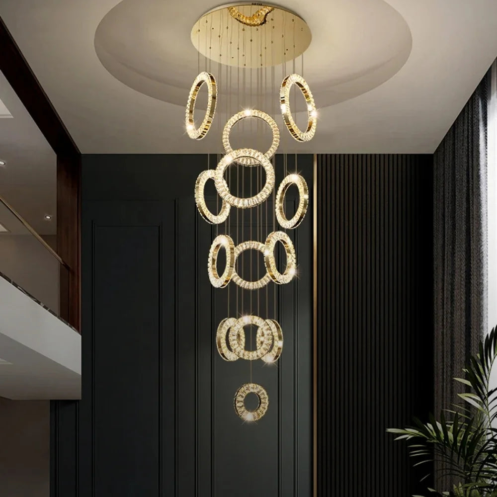 foyer chandelier modern