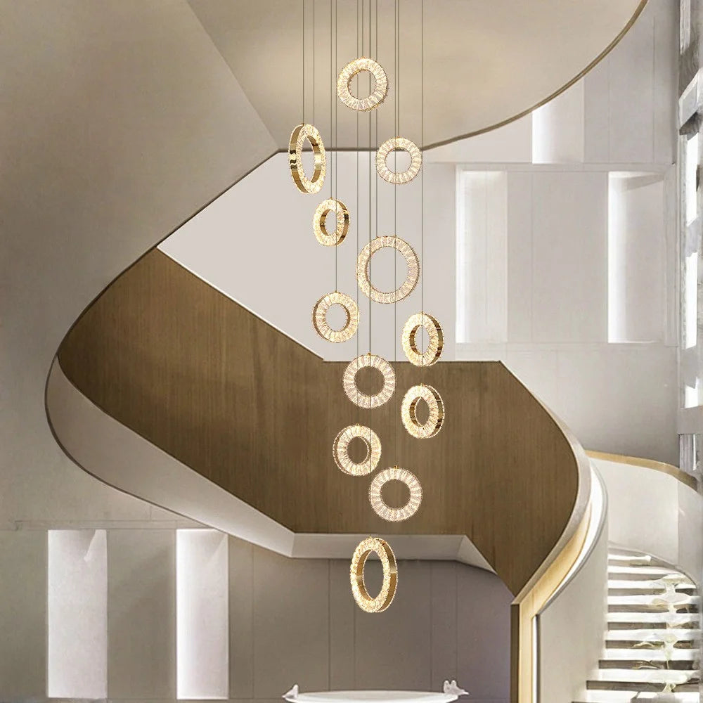 foyer chandelier modern