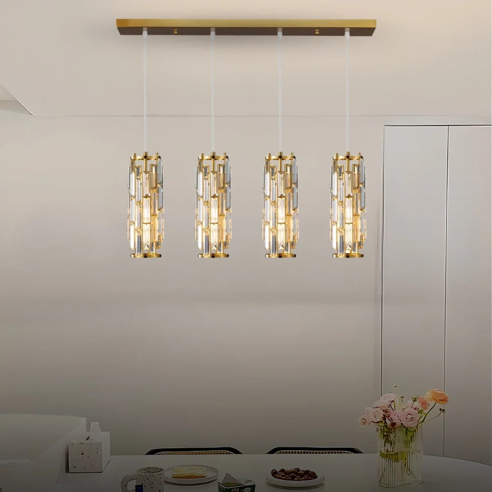 Crystal Drop Hanging Light