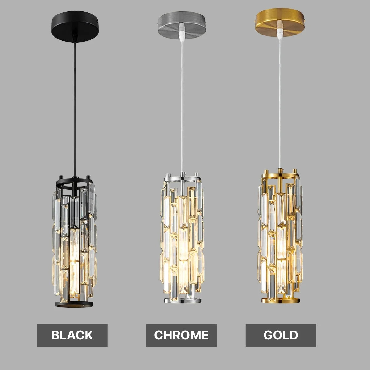 Dining Room Crystal Pendant Light