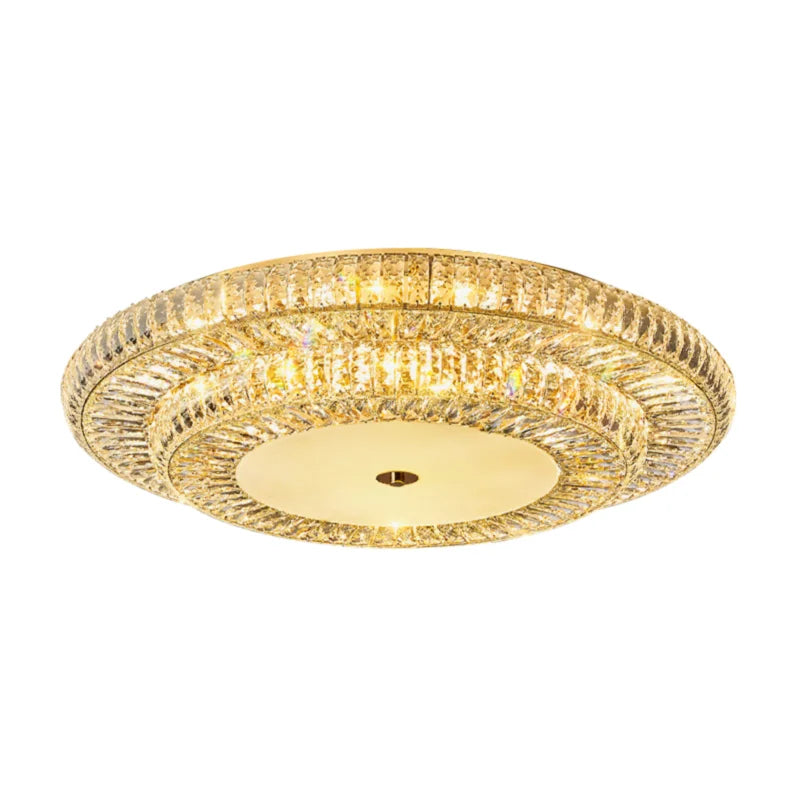 Large crystal ceiling lamp
