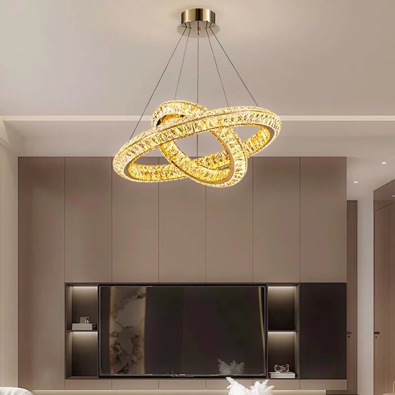 Crystal chandelier