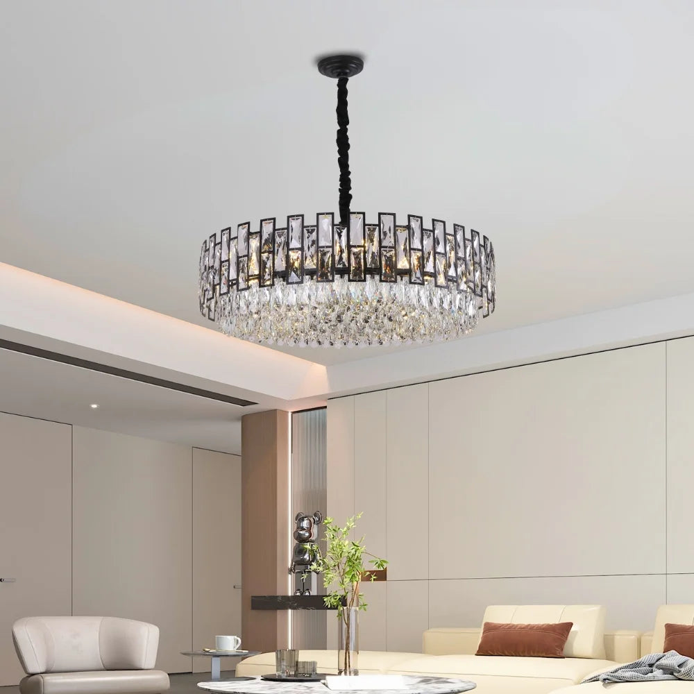 Crystal Round Chandelier
