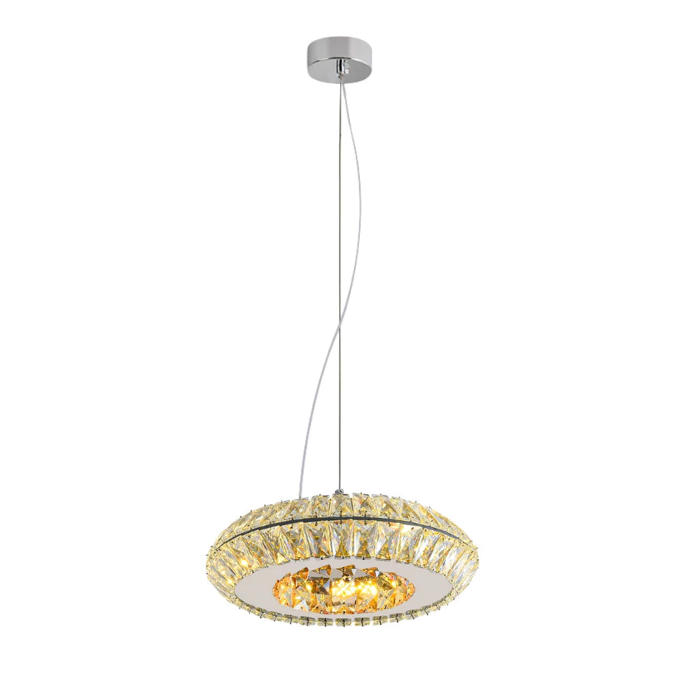 Crystal pendant light