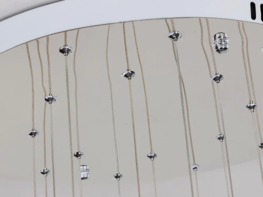 cube crystal chandelier