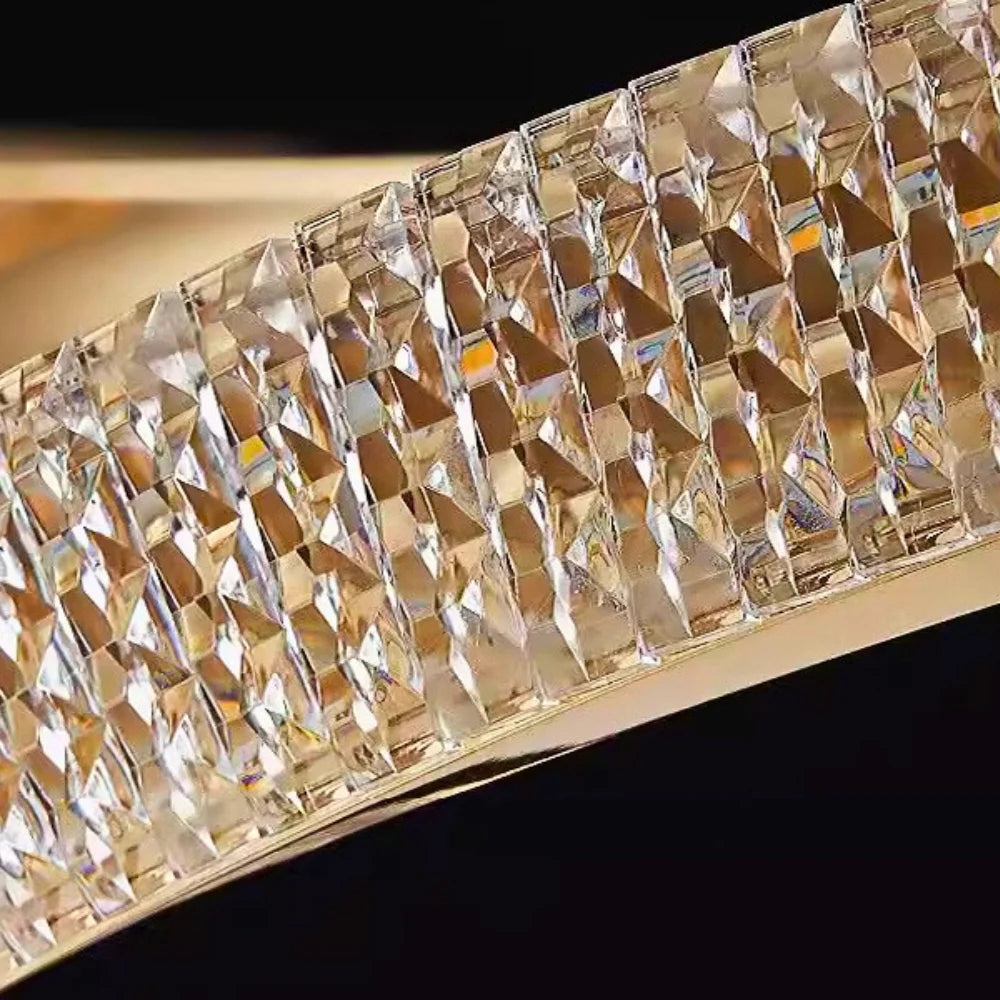 design led chandelier