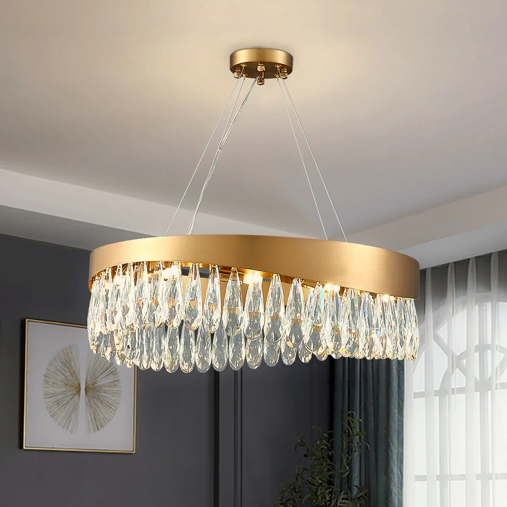 crystal chandelier for living room