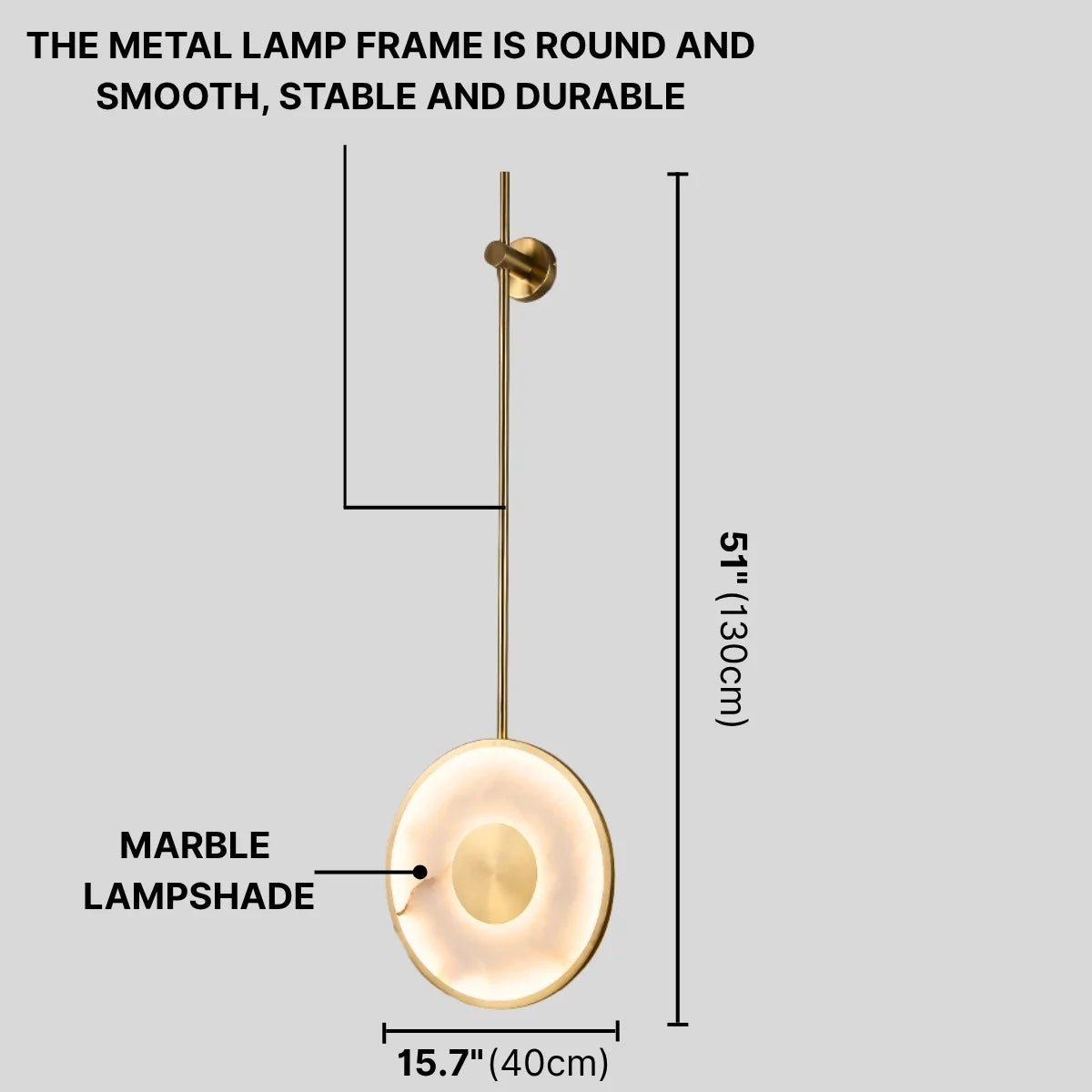 Dimmable LED Wall Light