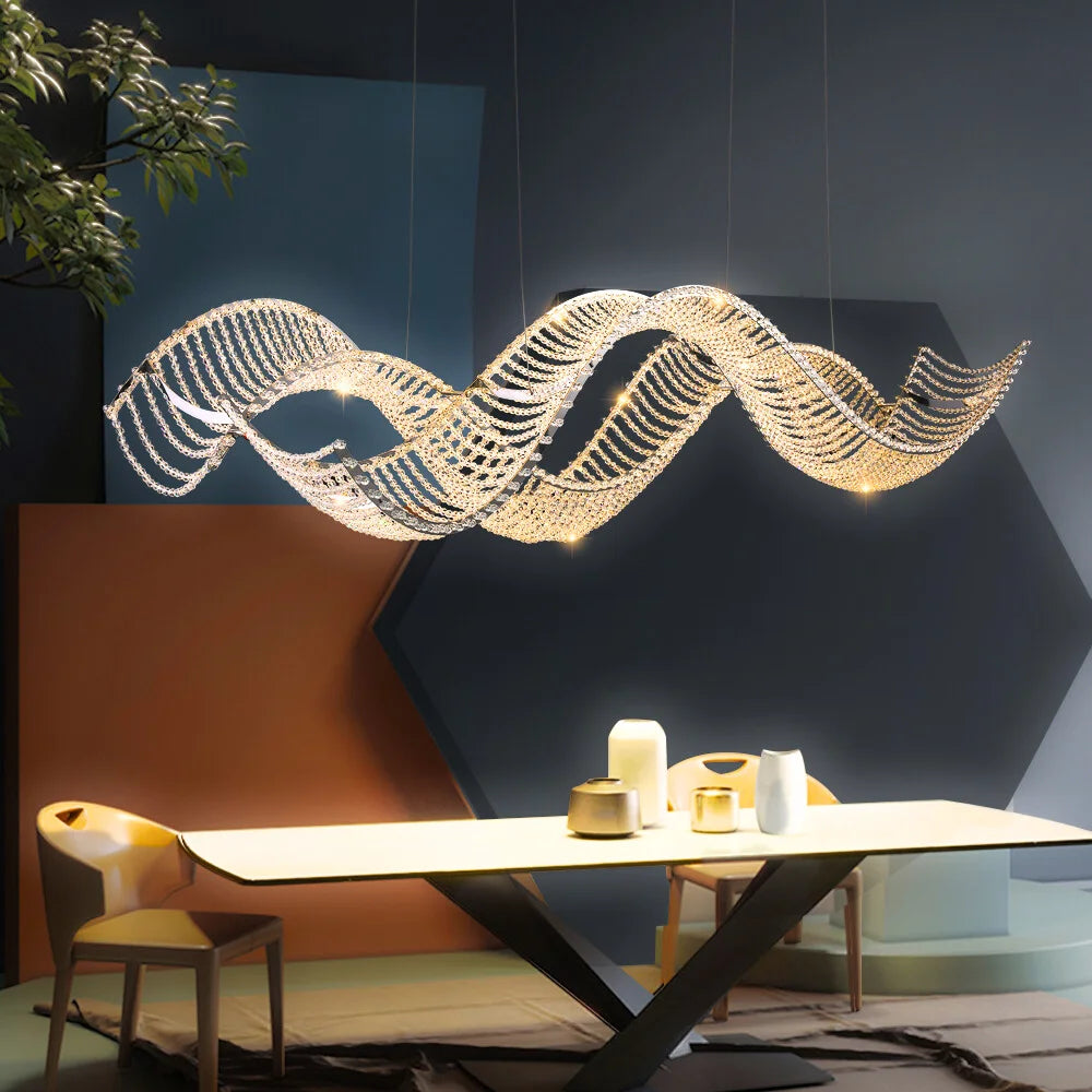 large dining chandelier