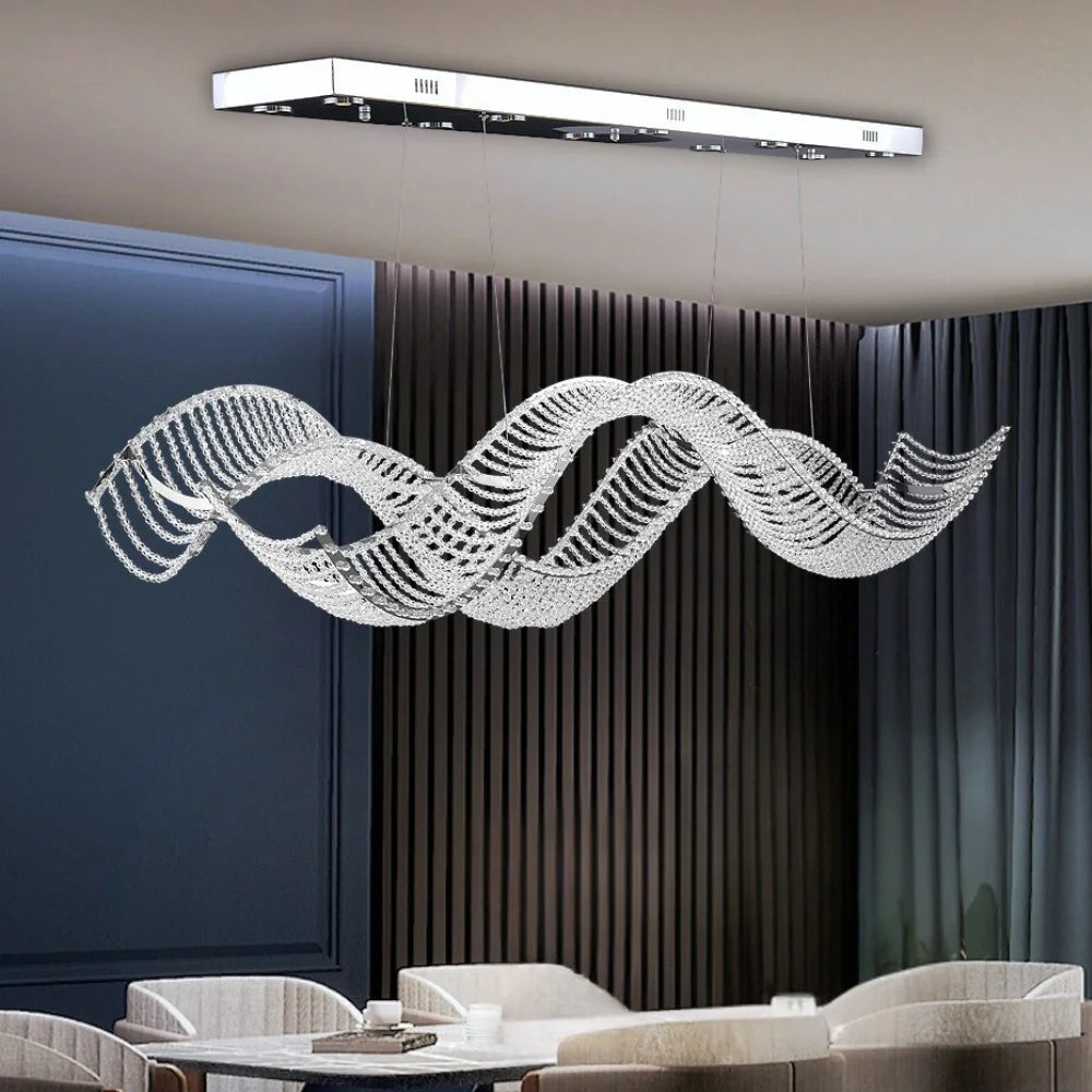 large dining chandelier