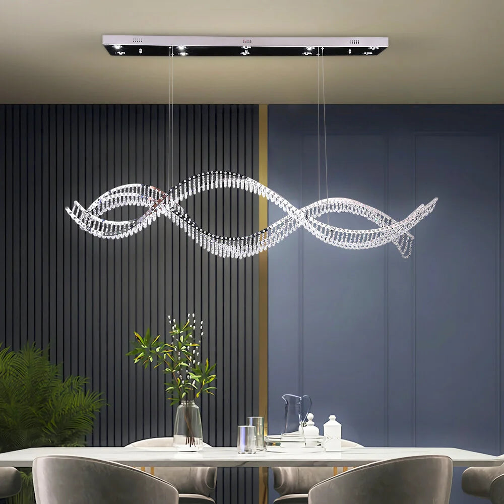 large dining chandelier