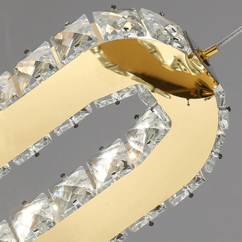 Duplex Staircase Chandelier