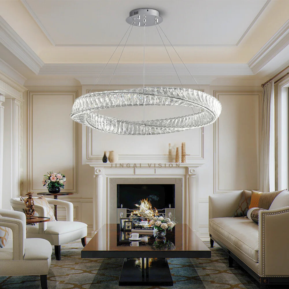 ring chandelier for living room