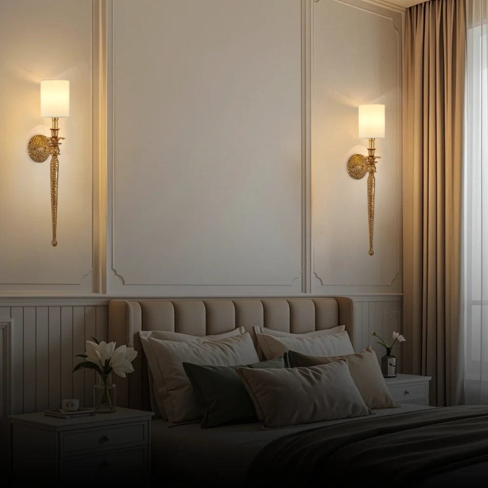 wall sconce bedroom lighting