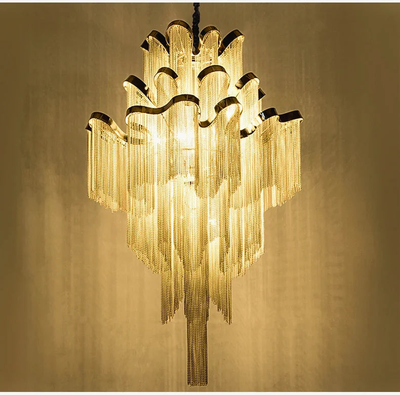 Large living room chandelier