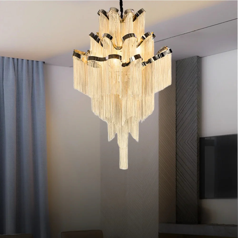 Large living room chandelier