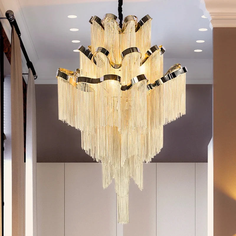 Large living room chandelier
