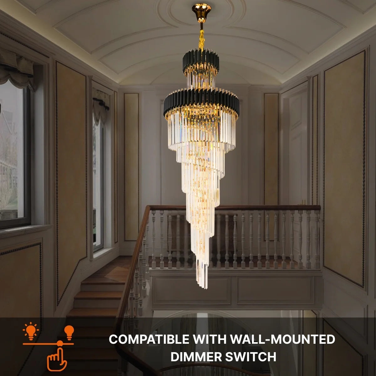 Ethereal Staircase Chandelier