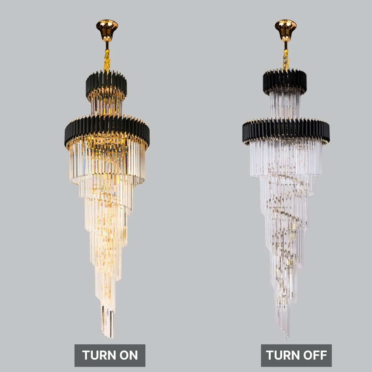 Ethereal Staircase Chandelier