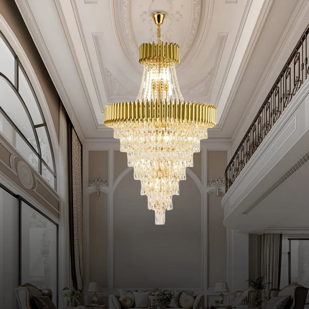 Black Gold Chandelier