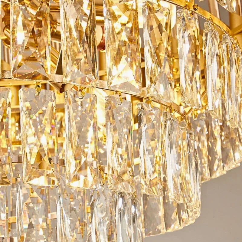 Lving room crystal light fixtures
