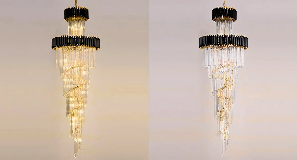 Large entryway chandelier