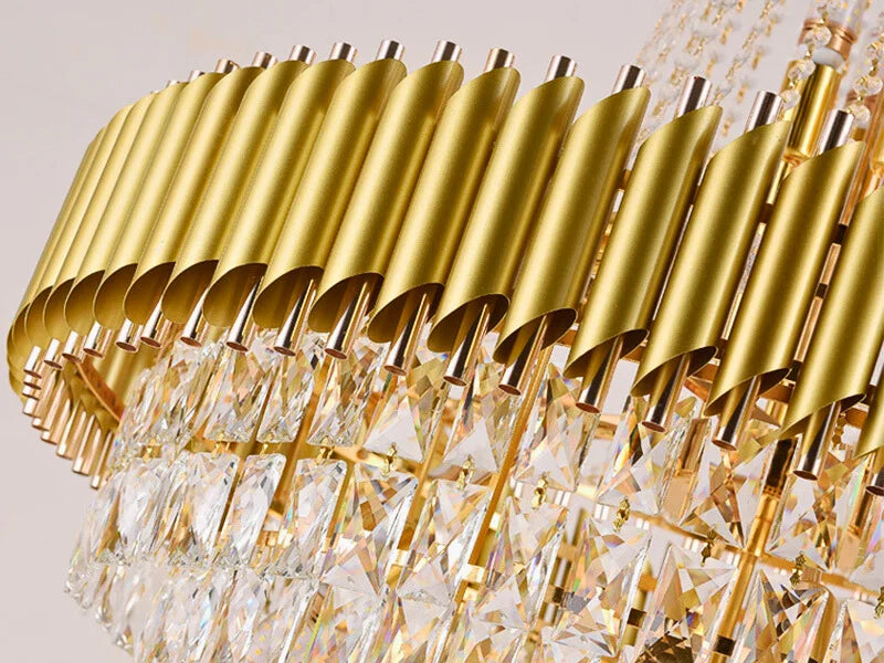 Modern loft chandelier