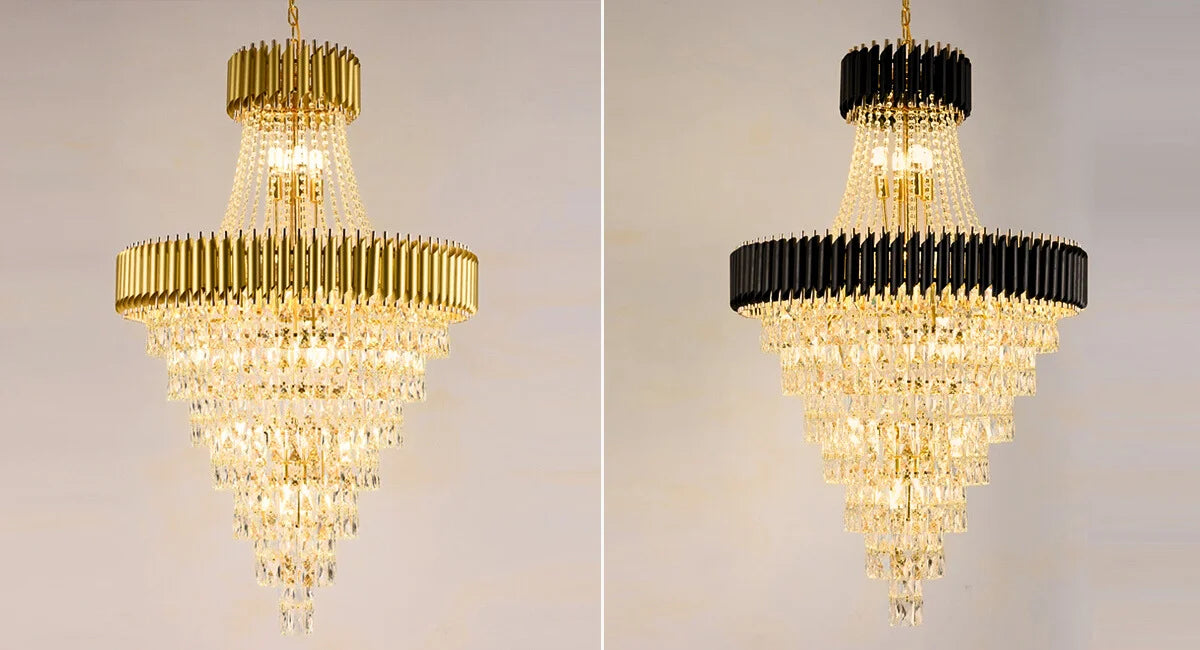 Modern loft chandelier