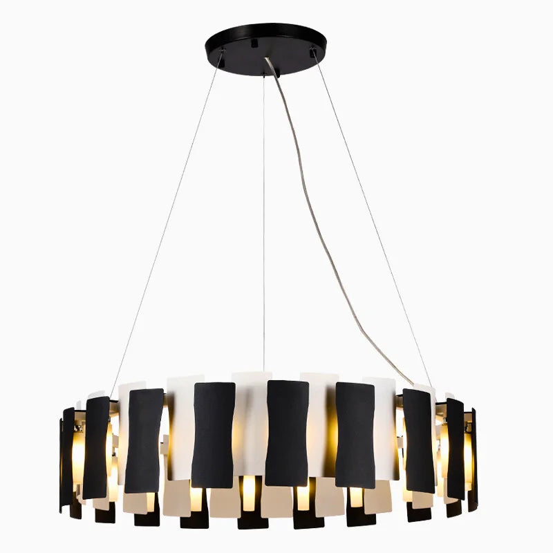 Black and White Chandelier