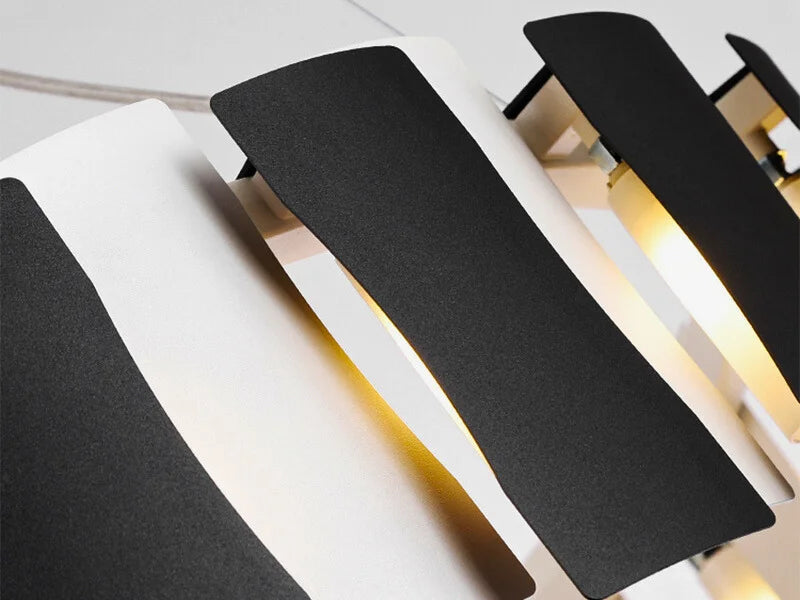 Black and White Chandelier