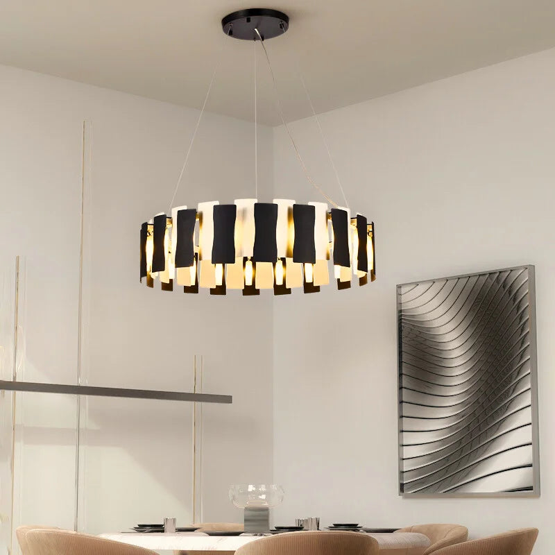 Black and White Chandelier