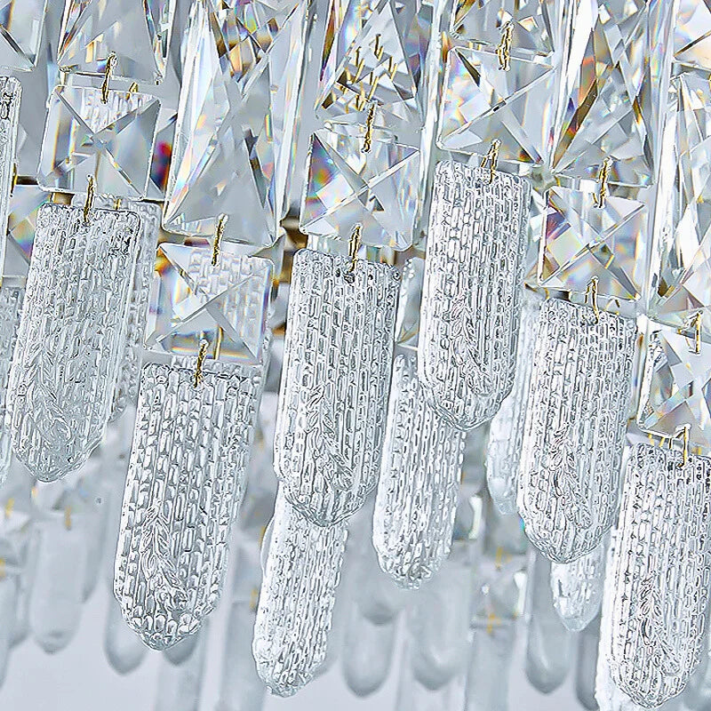 modern crystal chandelier for living room ceiling