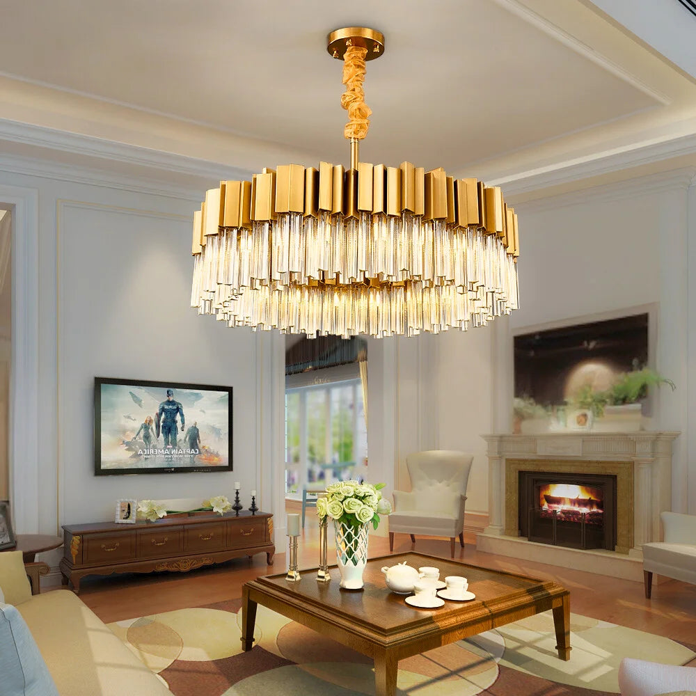 Gold Chandelier