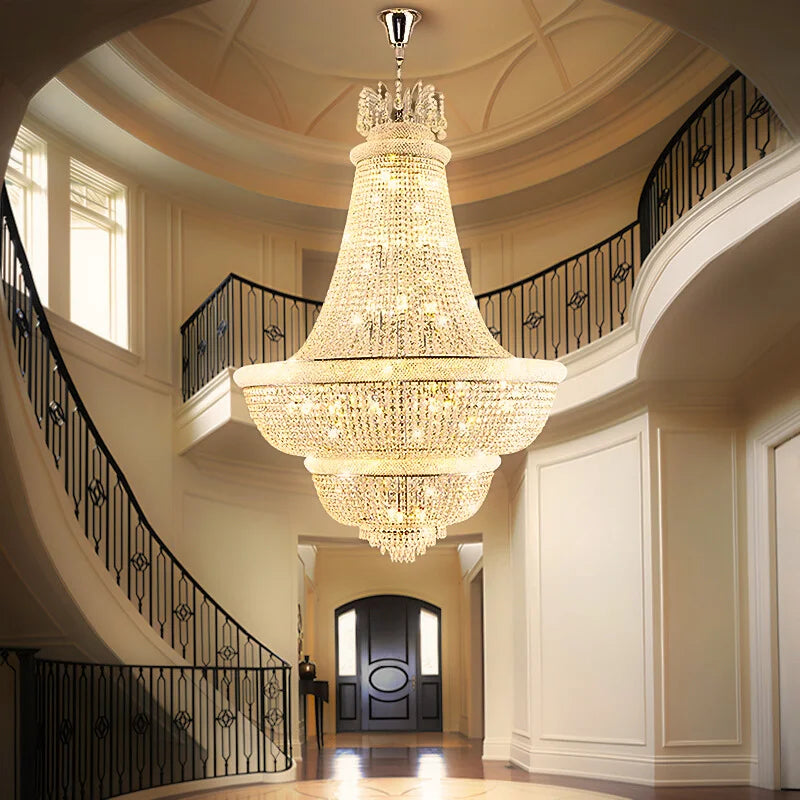 Gold Crystal Chandelier